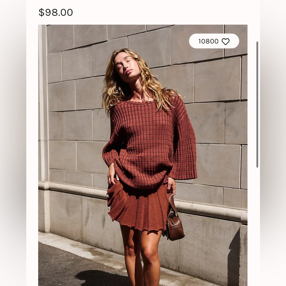 Free People Kenzie Sweater Set
